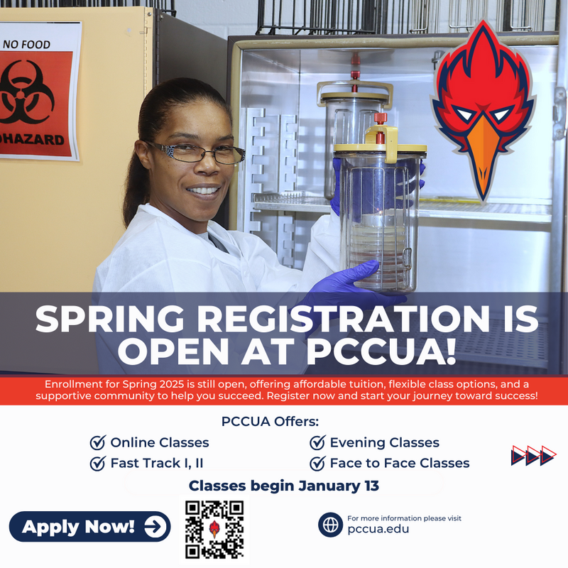 Spring 2025 Registration is Open!